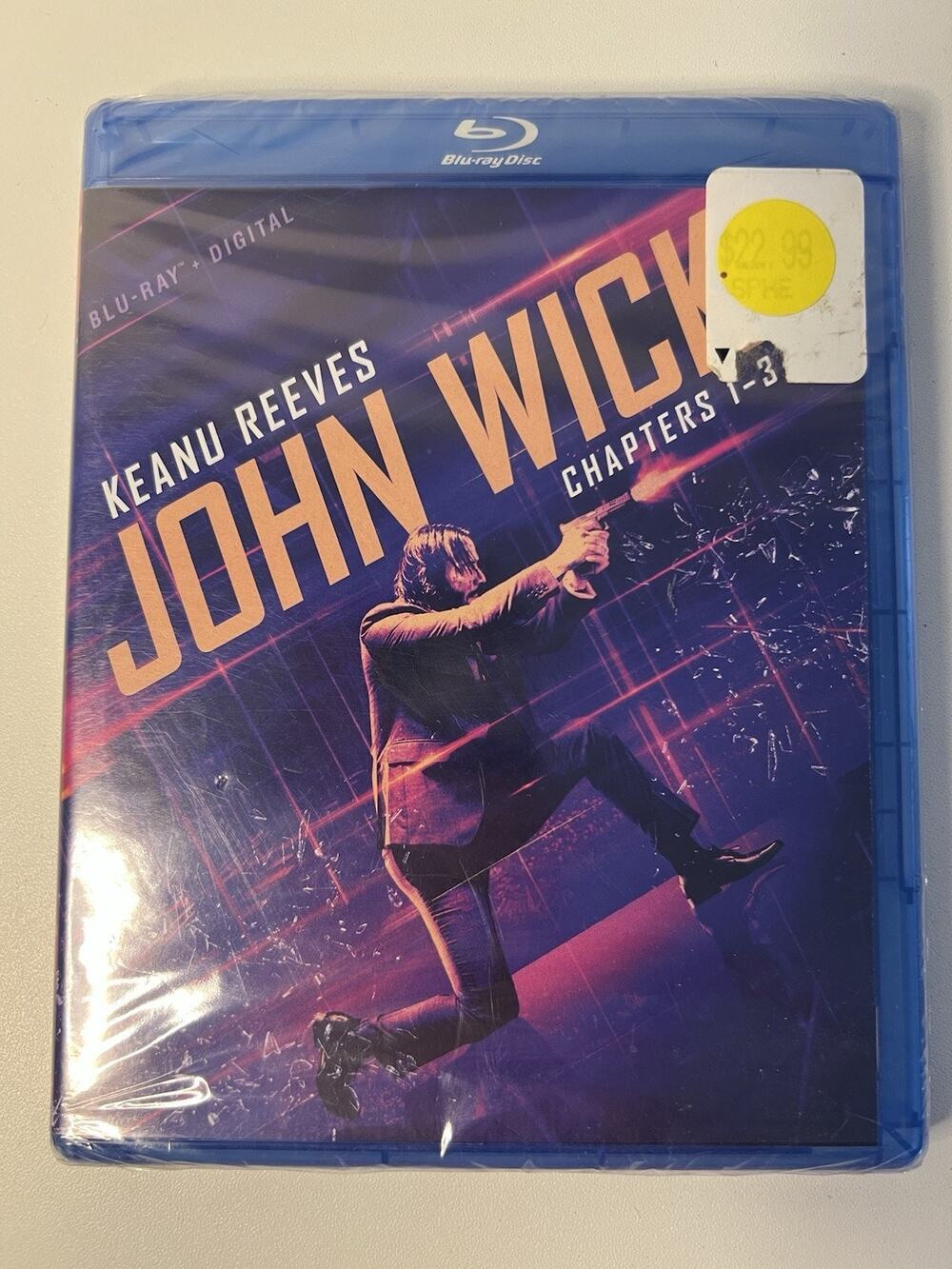 John Wick: Chapters 1-3 (6 Blu-Ray/DVD set, 2020) w/Digital Brand NEW Sealed